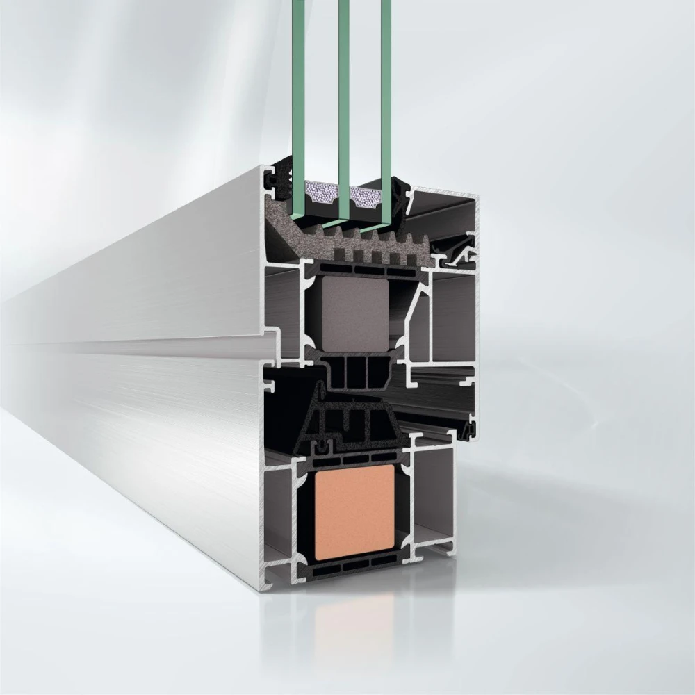 Sistem batant din aluminiu, Schuco, AWS 75 SI