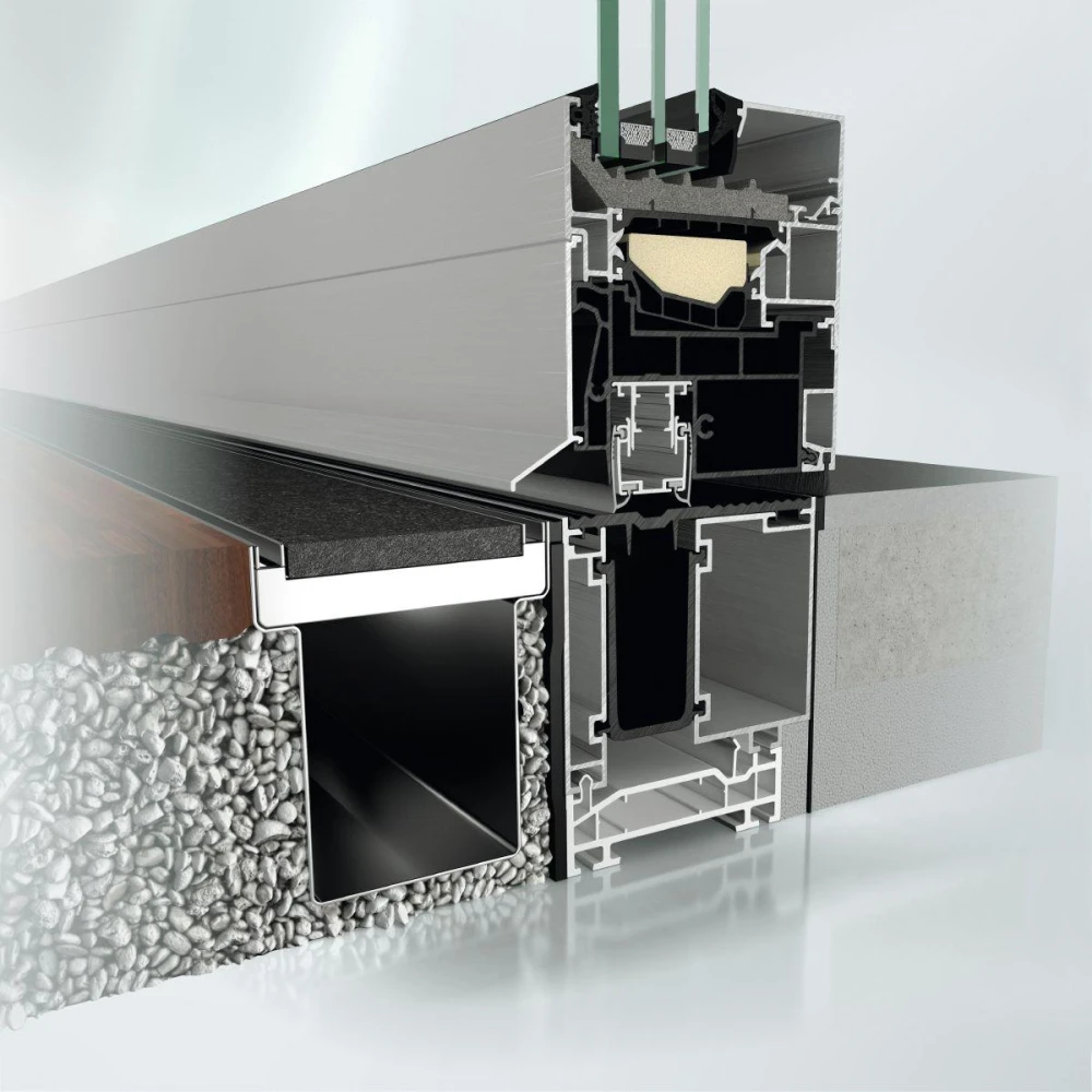 Sistem batant din aluminiu, Schuco, AWS 90 SI