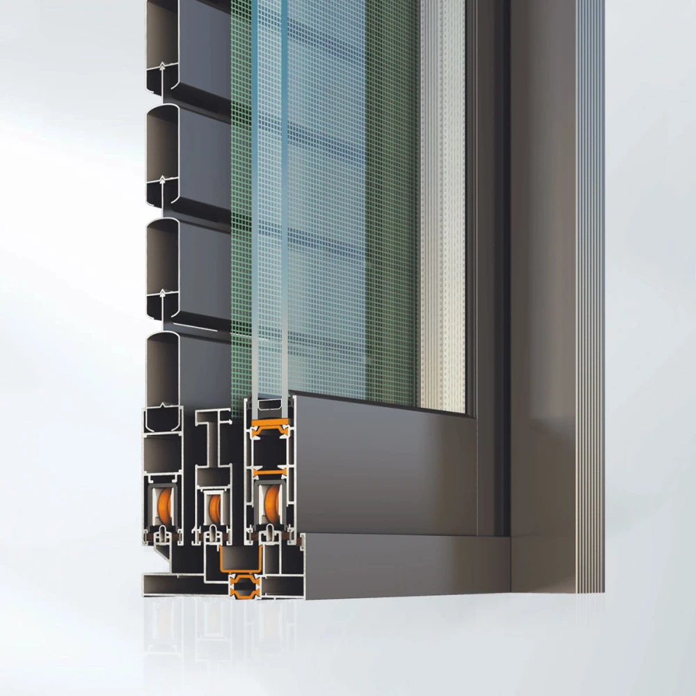 Sistem glisant din aluminiu cu bariera termica, Alumil, Smartia S350