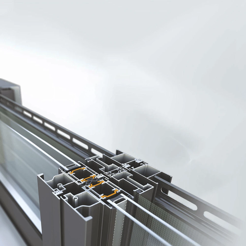 Sistem glisant din aluminiu cu bariera termica, Alumil, Smartia S350