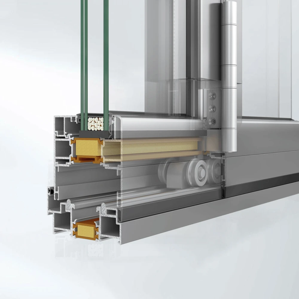 Usa armonica din aluminiu cu bariera termica, Alumil, Supreme SF85