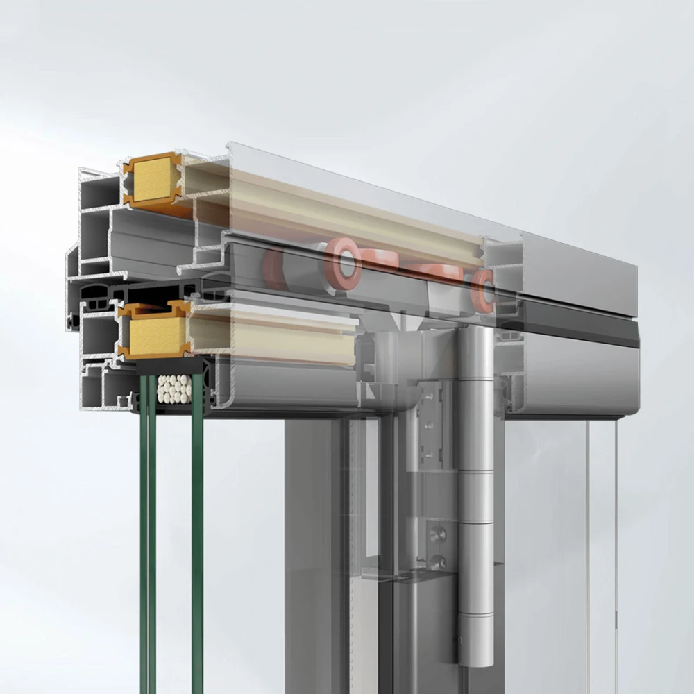 Usa armonica din aluminiu cu bariera termica, Alumil, Supreme SF85