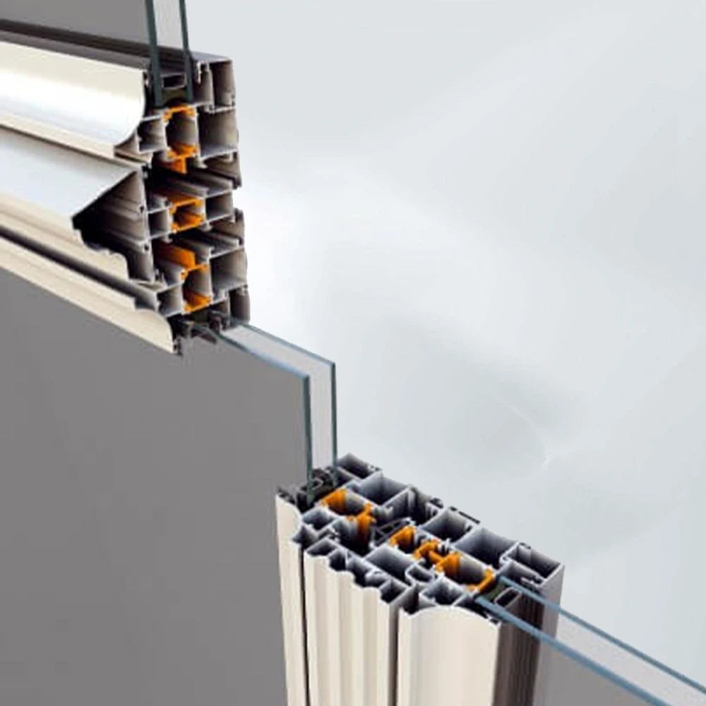 Sistem batant din aluminiu cu bariera termica, Alumil, M11000
